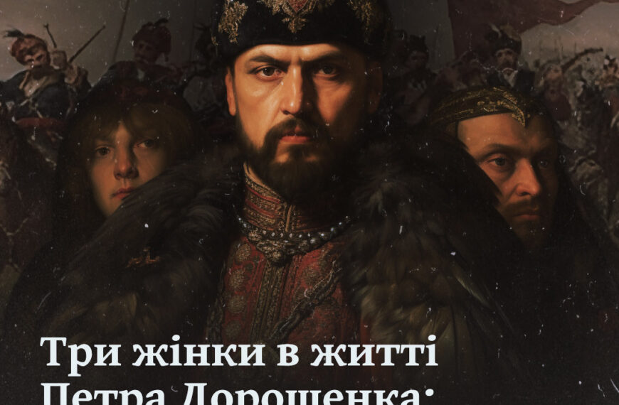 Три жінки в житті Петра Дорошенка: дочка військового, зрадниця і дворянка